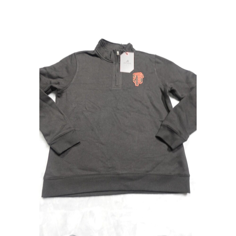 San‎ Francisco Giants Men's Size Small Black Victory Quarter Zip Pullover Jacket